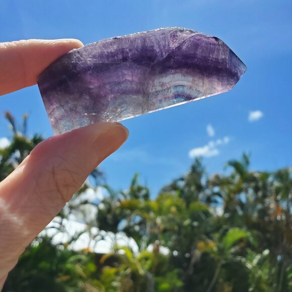 Fluorite Slice (F314) - Picture 2 of 4